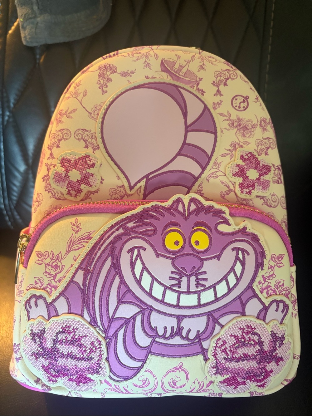 Loungefly Disney Alice in Wonderland Cheshire Cat Mini Backpack